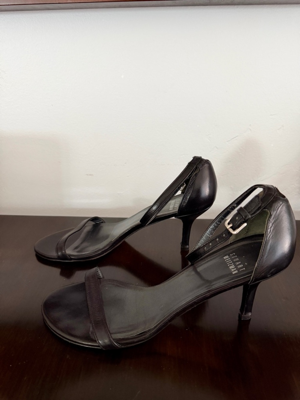Stuart Weitzman Nudistcurve Heeled Sandals - Size 8.5